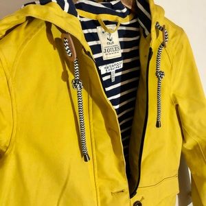 Joules Yellow Classic Rain Jacket | Women’s 8 EXCELLENT CONDITION!! ☔️ 💛